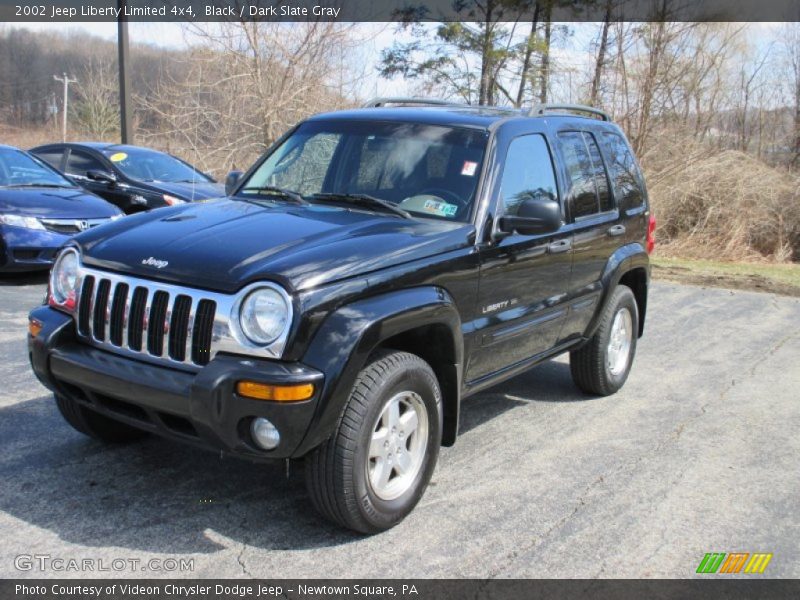 Black / Dark Slate Gray 2002 Jeep Liberty Limited 4x4