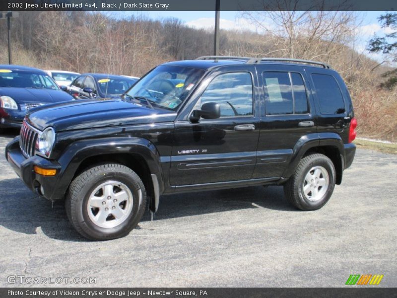 Black / Dark Slate Gray 2002 Jeep Liberty Limited 4x4