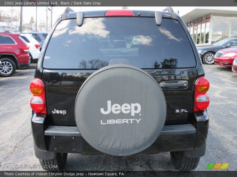Black / Dark Slate Gray 2002 Jeep Liberty Limited 4x4