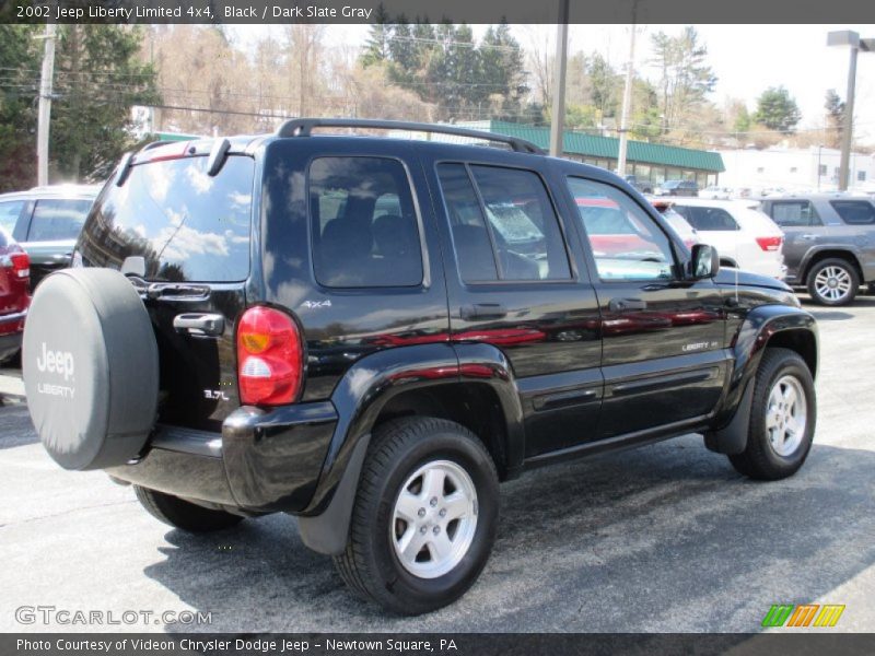 Black / Dark Slate Gray 2002 Jeep Liberty Limited 4x4