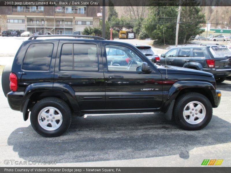 Black / Dark Slate Gray 2002 Jeep Liberty Limited 4x4