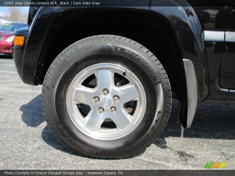 Black / Dark Slate Gray 2002 Jeep Liberty Limited 4x4