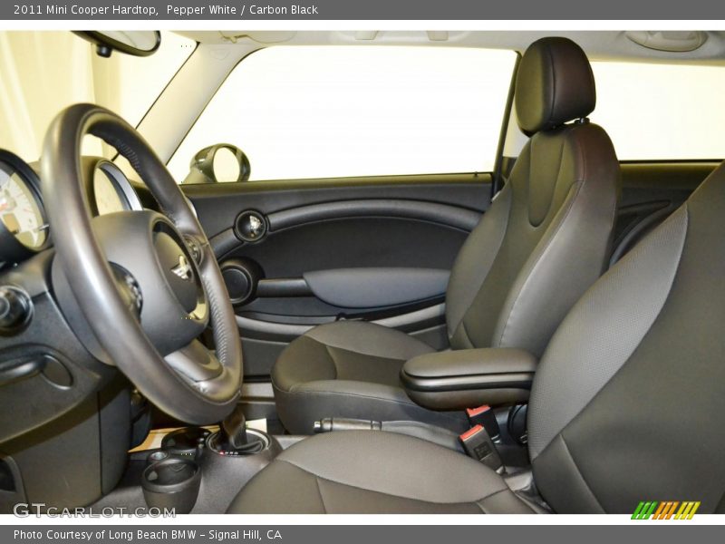 Pepper White / Carbon Black 2011 Mini Cooper Hardtop