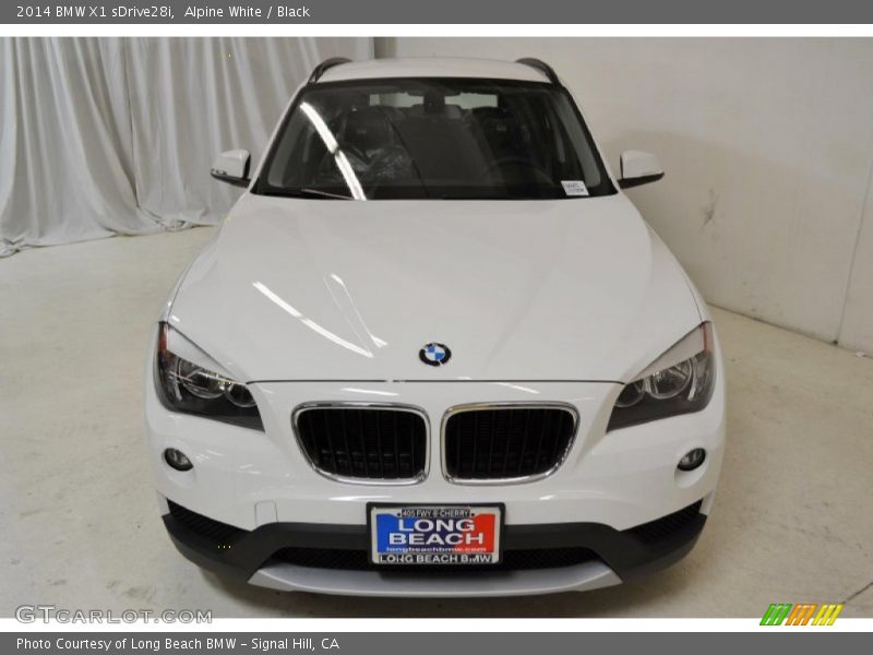 Alpine White / Black 2014 BMW X1 sDrive28i