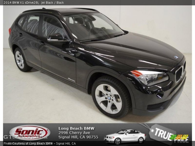 Jet Black / Black 2014 BMW X1 sDrive28i