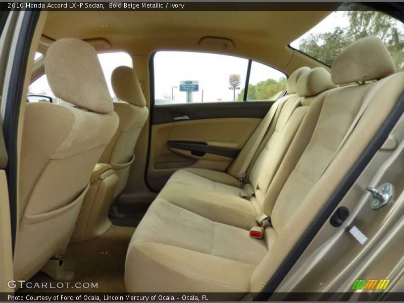 Bold Beige Metallic / Ivory 2010 Honda Accord LX-P Sedan