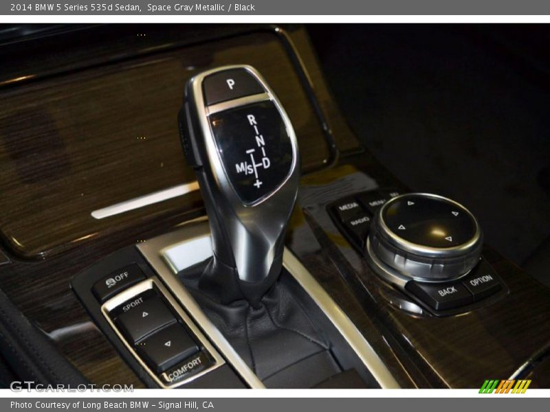 Space Gray Metallic / Black 2014 BMW 5 Series 535d Sedan