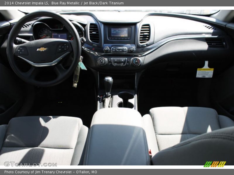 Blue Ray Metallic / Jet Black/Dark Titanium 2014 Chevrolet Impala LS
