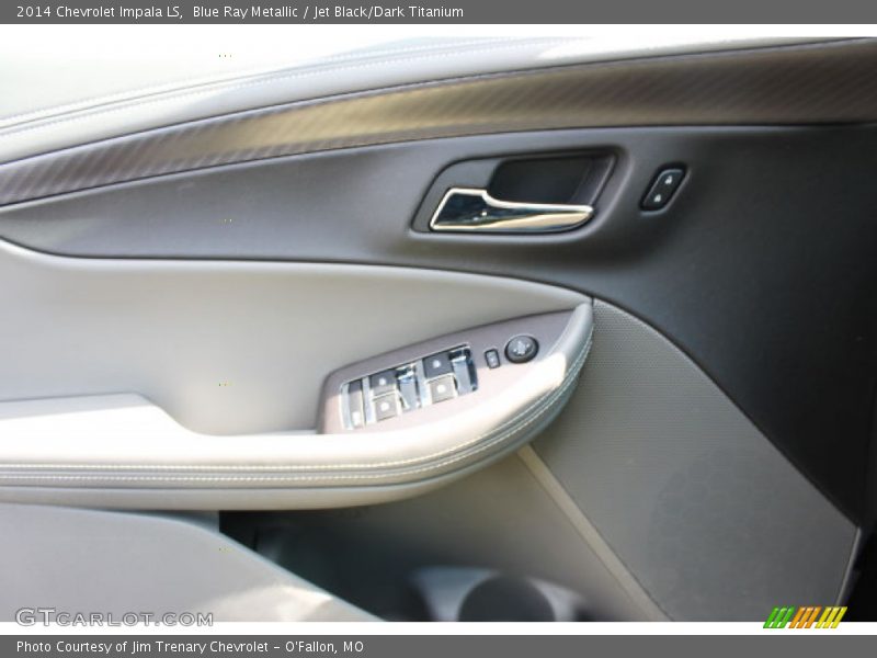 Blue Ray Metallic / Jet Black/Dark Titanium 2014 Chevrolet Impala LS