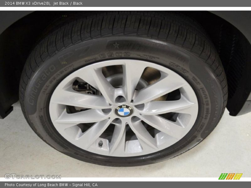 Jet Black / Black 2014 BMW X3 xDrive28i