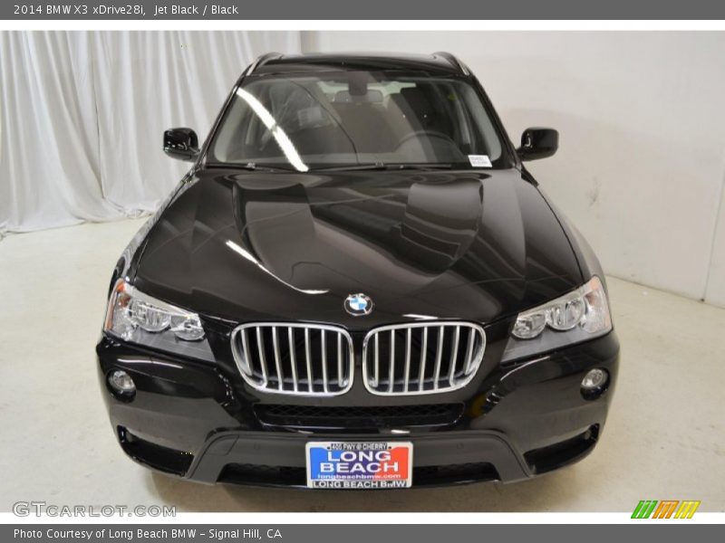 Jet Black / Black 2014 BMW X3 xDrive28i