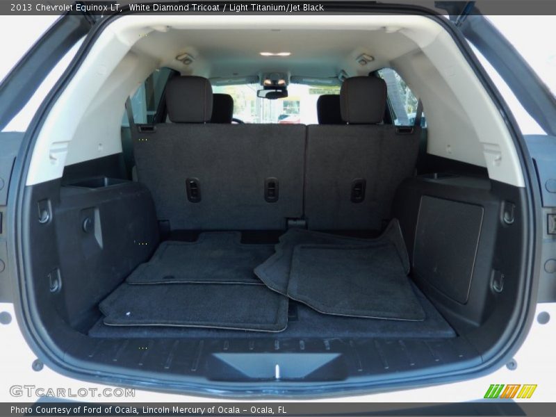 White Diamond Tricoat / Light Titanium/Jet Black 2013 Chevrolet Equinox LT