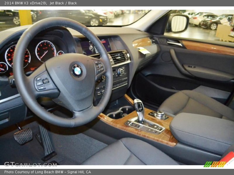 Jet Black / Black 2014 BMW X3 xDrive28i
