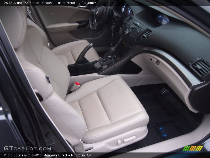 Graphite Luster Metallic / Parchment 2012 Acura TSX Sedan