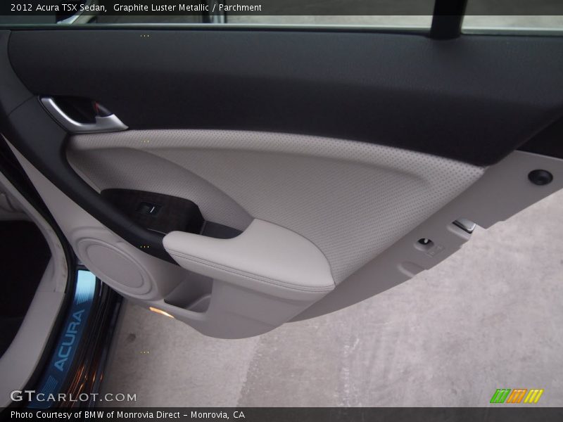 Graphite Luster Metallic / Parchment 2012 Acura TSX Sedan