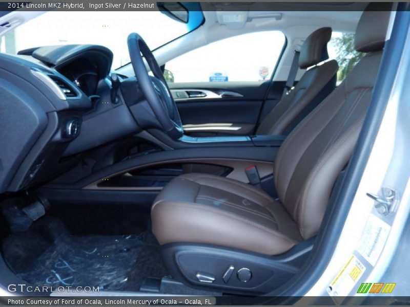  2014 MKZ Hybrid Hazelnut Interior