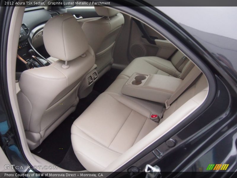 Graphite Luster Metallic / Parchment 2012 Acura TSX Sedan