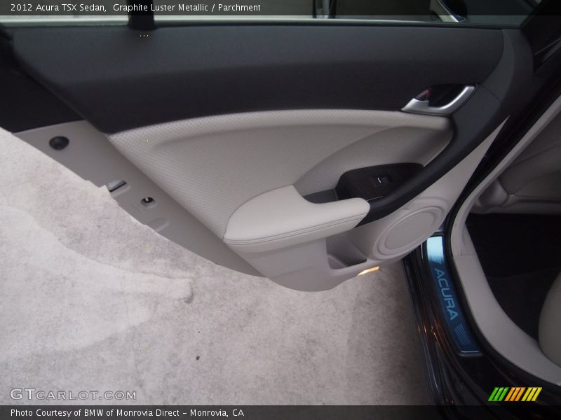 Graphite Luster Metallic / Parchment 2012 Acura TSX Sedan