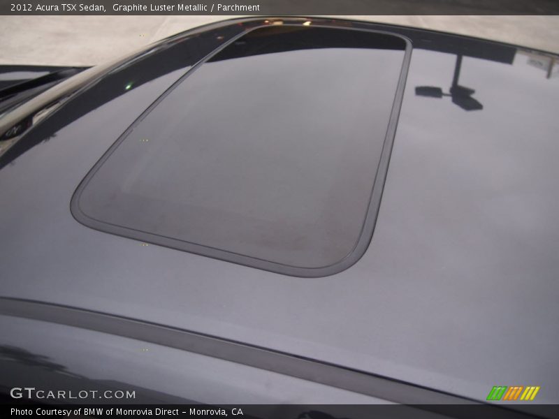 Graphite Luster Metallic / Parchment 2012 Acura TSX Sedan