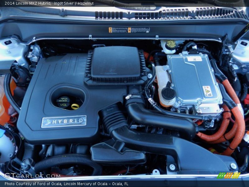  2014 MKZ Hybrid Engine - 2.0 Liter Atkinson-Cycle DOHC 16-Valve iVCT 4 Cylinder Gasoline/Electric Hybrid