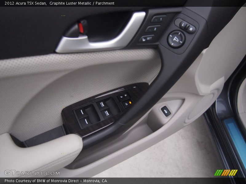 Graphite Luster Metallic / Parchment 2012 Acura TSX Sedan
