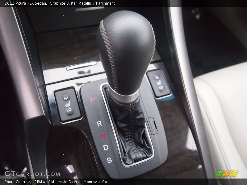 Graphite Luster Metallic / Parchment 2012 Acura TSX Sedan
