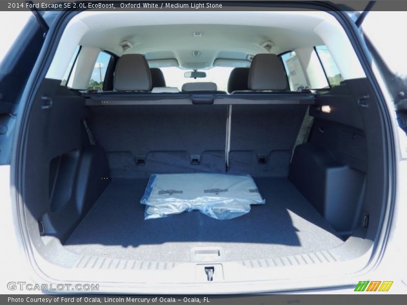  2014 Escape SE 2.0L EcoBoost Trunk