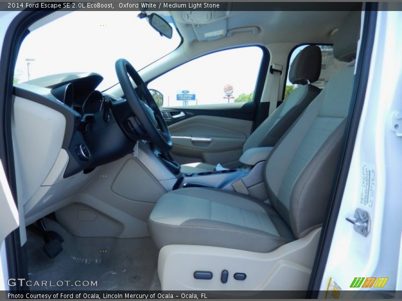  2014 Escape SE 2.0L EcoBoost Medium Light Stone Interior