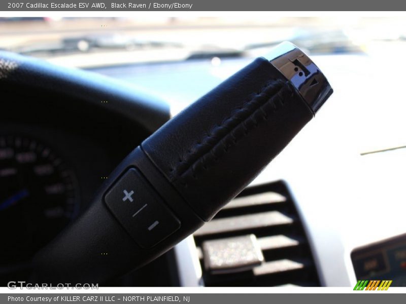Black Raven / Ebony/Ebony 2007 Cadillac Escalade ESV AWD