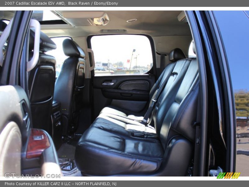 Black Raven / Ebony/Ebony 2007 Cadillac Escalade ESV AWD