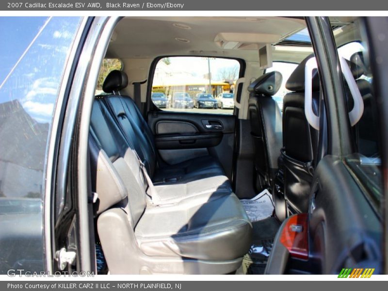 Black Raven / Ebony/Ebony 2007 Cadillac Escalade ESV AWD