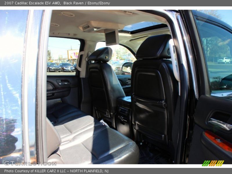 Black Raven / Ebony/Ebony 2007 Cadillac Escalade ESV AWD