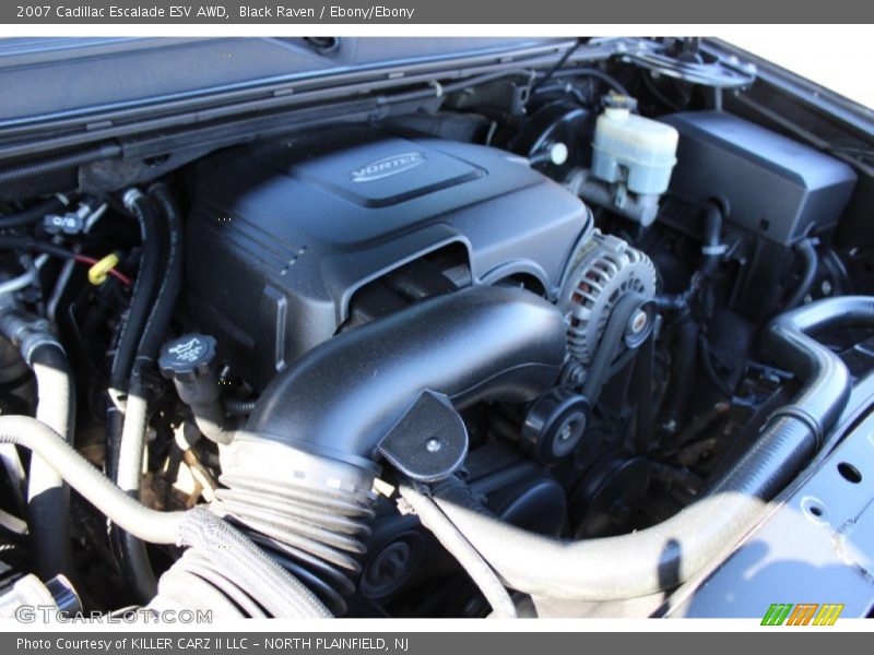 Black Raven / Ebony/Ebony 2007 Cadillac Escalade ESV AWD