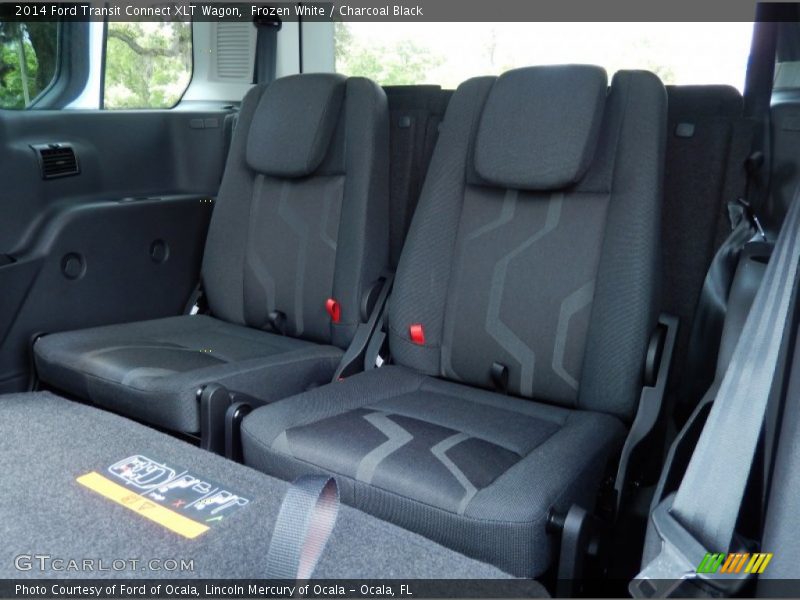 Rear Seat of 2014 Transit Connect XLT Wagon