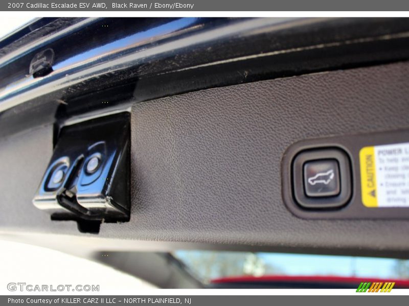 Black Raven / Ebony/Ebony 2007 Cadillac Escalade ESV AWD