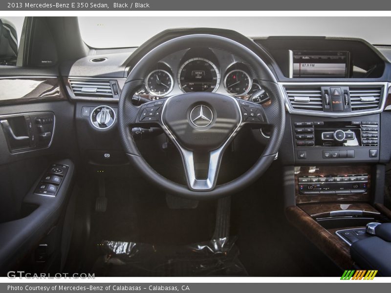 Black / Black 2013 Mercedes-Benz E 350 Sedan