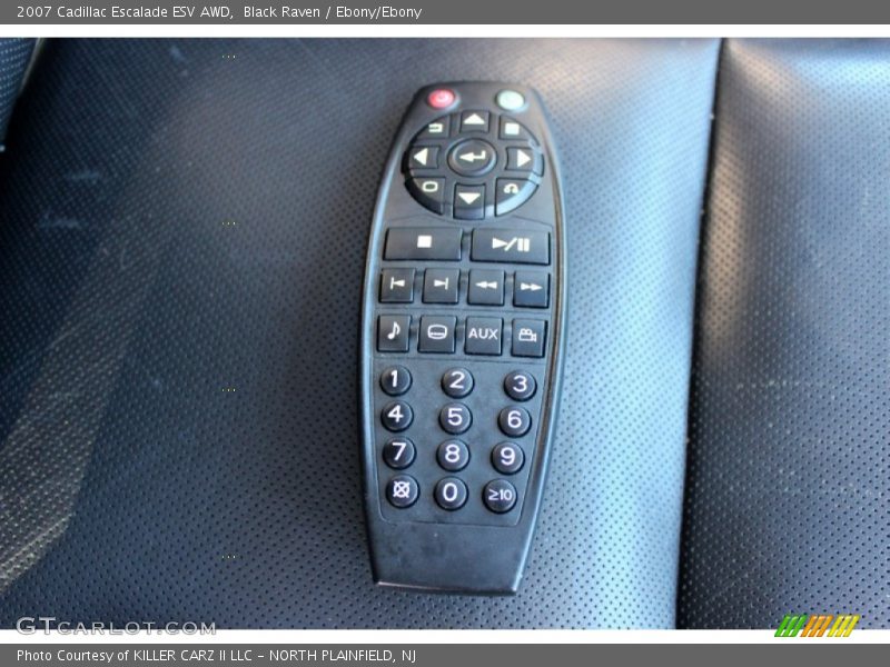 Black Raven / Ebony/Ebony 2007 Cadillac Escalade ESV AWD