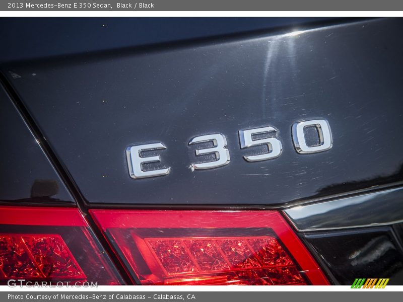 Black / Black 2013 Mercedes-Benz E 350 Sedan
