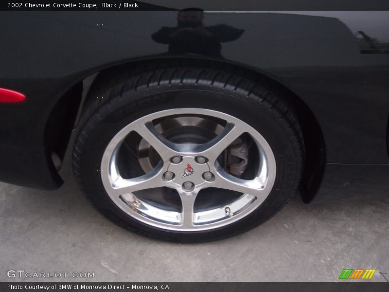Black / Black 2002 Chevrolet Corvette Coupe