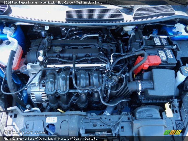  2014 Fiesta Titanium Hatchback Engine - 1.6 Liter DOHC 16-Valve Ti-VCT 4 Cylinder