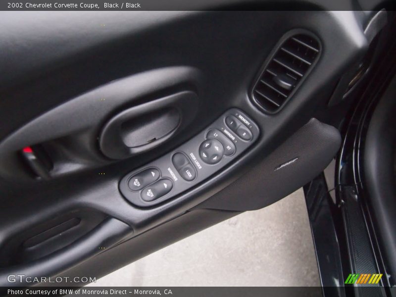 Black / Black 2002 Chevrolet Corvette Coupe
