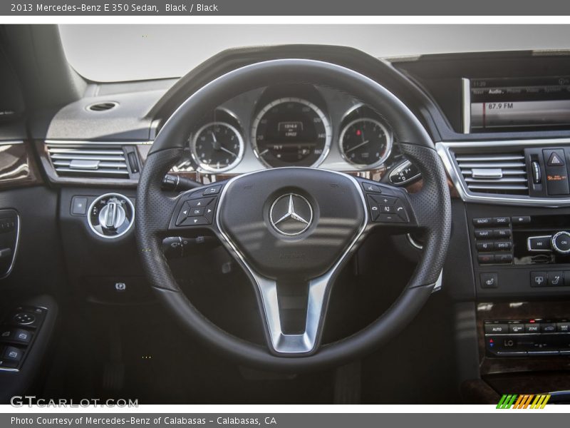 Black / Black 2013 Mercedes-Benz E 350 Sedan