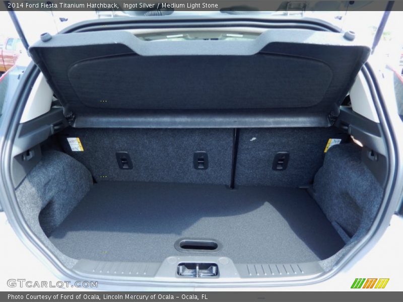  2014 Fiesta Titanium Hatchback Trunk