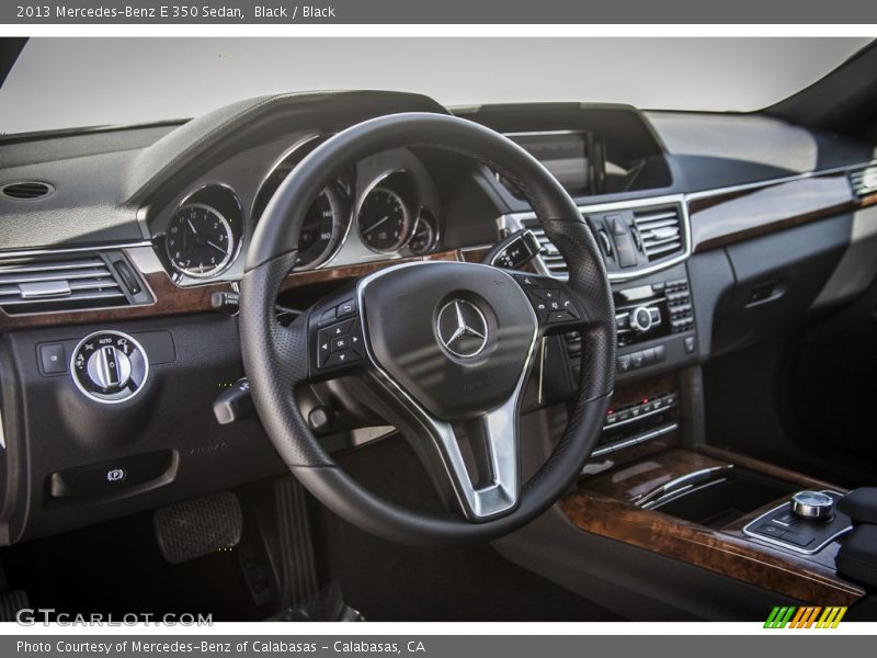 Black / Black 2013 Mercedes-Benz E 350 Sedan
