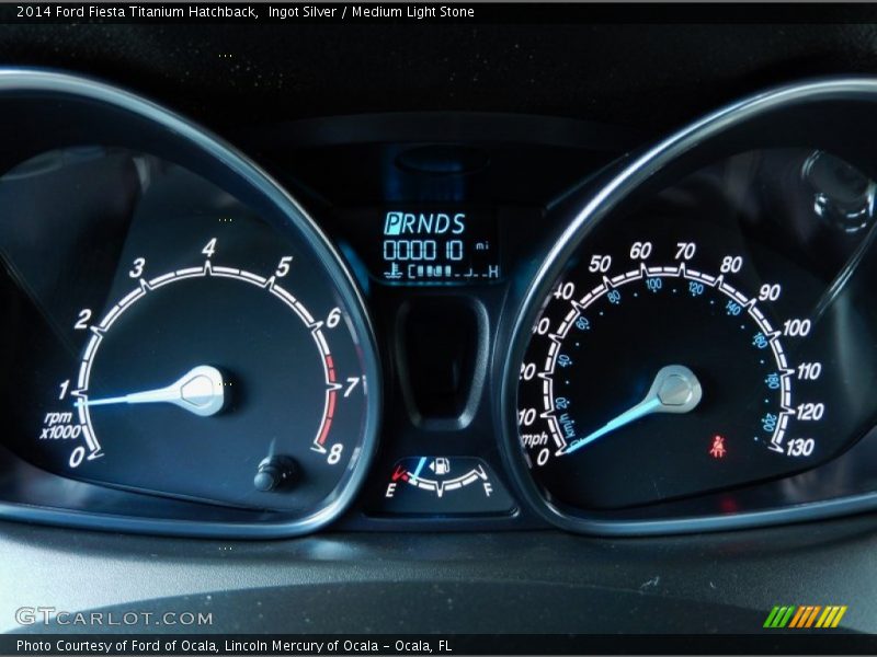  2014 Fiesta Titanium Hatchback Titanium Hatchback Gauges