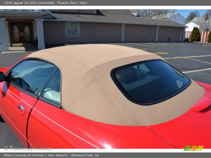 Phoenix Red / Ivory 1999 Jaguar XK XK8 Convertible