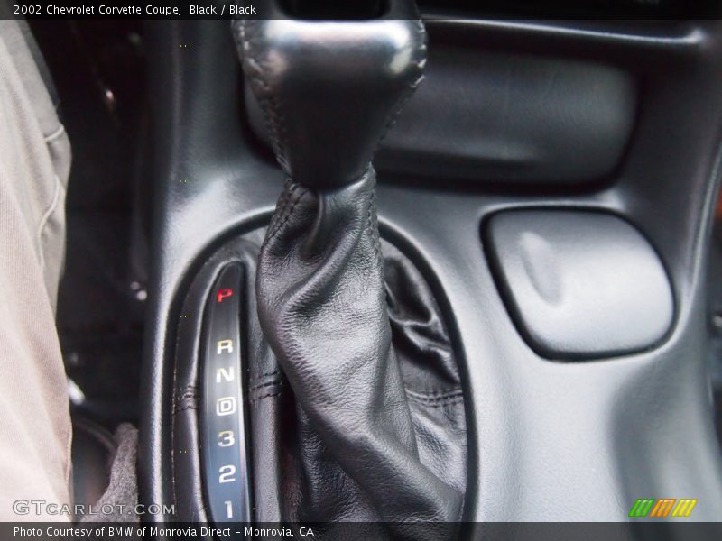 Black / Black 2002 Chevrolet Corvette Coupe
