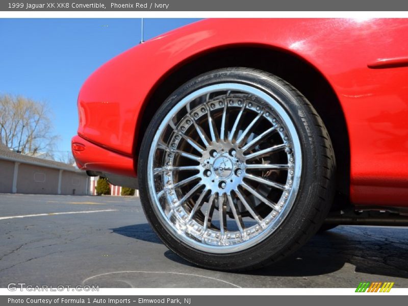 Phoenix Red / Ivory 1999 Jaguar XK XK8 Convertible