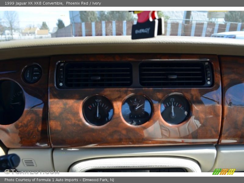 Phoenix Red / Ivory 1999 Jaguar XK XK8 Convertible