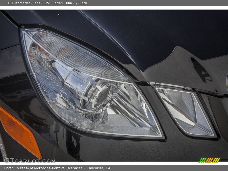 Black / Black 2013 Mercedes-Benz E 350 Sedan